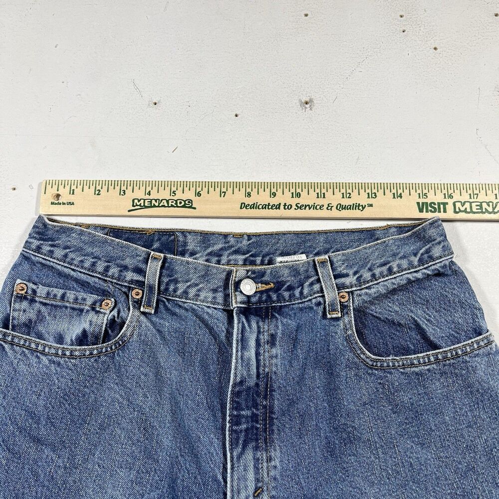 Vintage Y2K Levi’s 560 Loose Fit Tapered Leg Jeans 31x33 - Picture 6 of 9